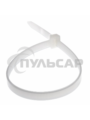 Хомут-стяжка кабельная нейлоновая Rexant 350 x7,6 мм, белая, упаковка 100 шт.