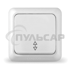 Выключатель проходной 1-кл. ОП Олимп 10А IP20 белый Universal О0025 Выключатель проходной 1-кл. ОП Олимп 10А IP20 белый Universal О0025