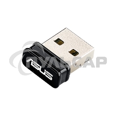 Сетевой адаптер ASUS USB-N10 Nano WI-FI 802.11n, 150 Mbps USB Adapter ; 90IG05E0-MO0R00