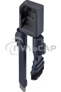 Пылесос вертикальный Samsung VS15A6031R4/EV фиолетовый/черный, питание от аккумулятора, 150 Вт, уборка сухая, пылесборник 0.8 л, работа от АКБ max 40 мин.