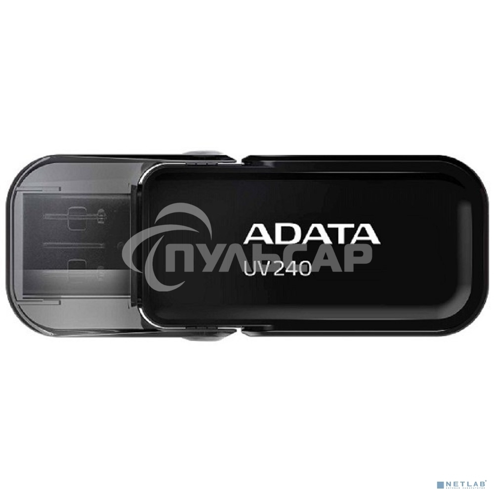 Флешка USB ADATA UV240 (AUV240-32G-RBK), 32 Gb, USB 2.0, R/W 15/5, черный