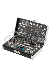 Набор бит GROSS 11625и головок торцевых 1/4'' карданный ключ трещотка адаптер s2 37шт.
