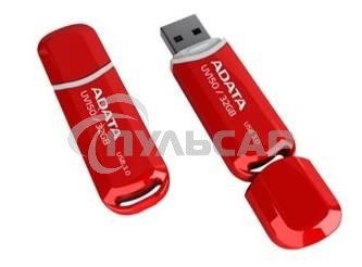 Флешка USB ADATA UV150 (AUV150-64G-RRD), 64 Gb, USB 3.0, R/W 100/30, красный