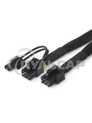 Кабель питания Cablexpert CC-PSU-86 PCI-Express 6-пин на 6+2 пин, 0.8 м