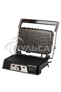 Электрический пресс-гриль Endever Grillmaster 220, серебристый/черный