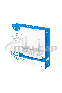 Роутер беспроводной Cudy WR1300E AC1200 10/100/1000 белый