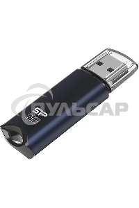 Флешка USB R/W 128 Gb Silicon Power Marvel M02, USB 3.2, черный