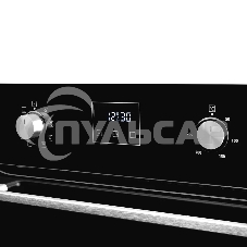 Встраиваемый духовой шкаф MOE 6183 B 60 см, 8 режимов, High-Tech, 70 л, гидролизная очистка, черный