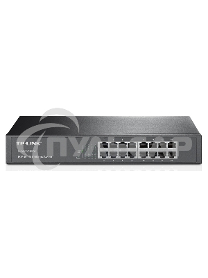 Сетевой коммутатор TP-Link SMB TL-SF1016DS Коммутатор неуправляемый 16 ports 10/100 Мбит/с