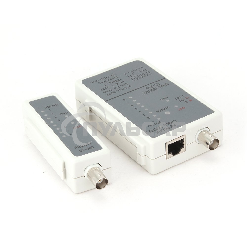 Монтажный инcтрумент Тестер LAN Gembird NCT-1, для RJ-45, RG-58