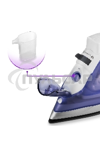 Утюг Kitfort KT-2603 1300Вт белый/фиолетовый