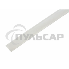 Термоусаживаемая трубка Rexant 13,0/6,5 мм, прозрачная, упаковка 50 шт. по 1 м