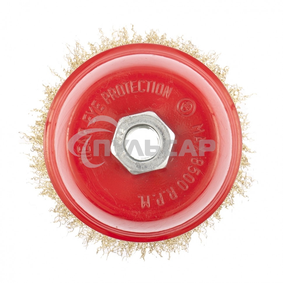 Щетка Matrix для УШМ, 100 мм, М14, 