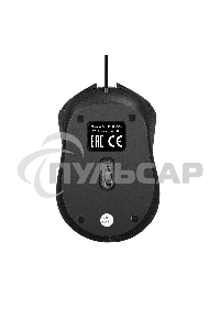 Мышь проводная ExeGate Professional Standard SH-8012L OEM черный, 1000 dpi, USB, кнопки - 3