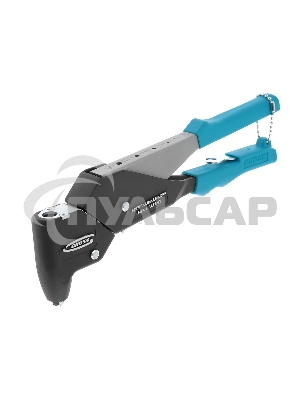 Заклепочник литой усиленный поворотный GROSS 40405заклепки 2,4-4,8мм, 0-360 град