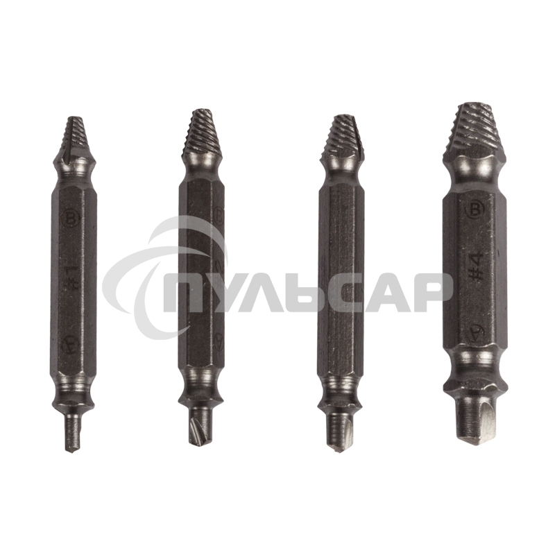 Набор экстракторов для шурупов Профи Kranz