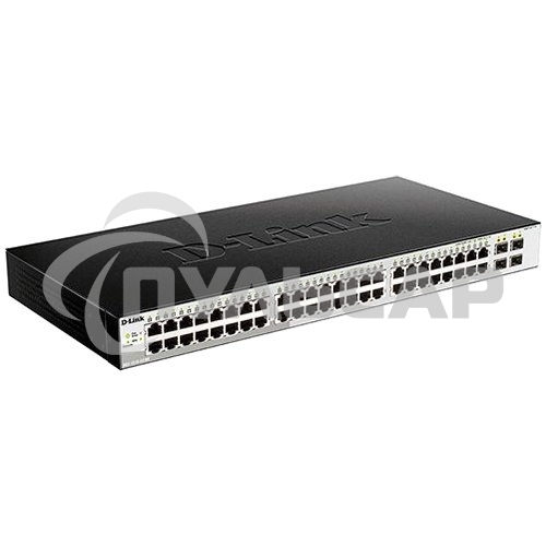 Коммутатор D-Link Managed Gigabit Switch with 48 10/100/1000Base-T + 4 SFP Ports DGS-1210-52/ME/B1A