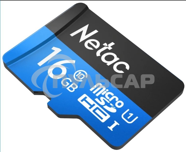 Флеш карта microSDHC 16Gb Netac P500 <NT02P500STN-016G-S> (без SD адаптера) 80Mb/s