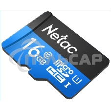 Флеш карта microSDHC 16Gb Netac P500 <NT02P500STN-016G-S> (без SD адаптера) 80Mb/s