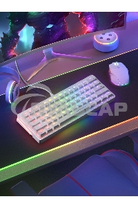 Клавиатура проводная Defender Deimos GK-303, USB, белый