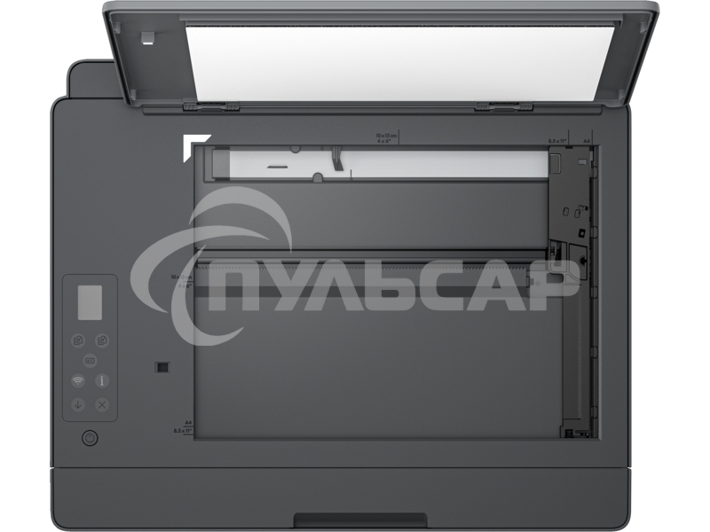 МФУ струйное HP Smart Tank 581 AiO (4A8D4A), A4, цветной, печ. до 22 стр/мин. (ч/б) до 16 стр/мин. (цвет), 1200 x 1200 dpi, USB, Wi-Fi, Air Print, Mopria