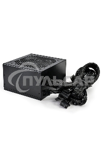 Блок питания PCCOOLER KF650, 650W 80 PLUS White (ATX, ATX 2.4, Non-modular, 1x24(20+4)pin 550мм, 1xCPU*2 8(4+4)pin 610+150мм, 2xPCIe 8(6+2)pin 510мм, 2xSATA*3+MOLEX4pin*1 450+150+150+150мм, Active, 120x120мм, 140x150x86mm, APFC, OVP, SCP, OPP (140-160%, 2