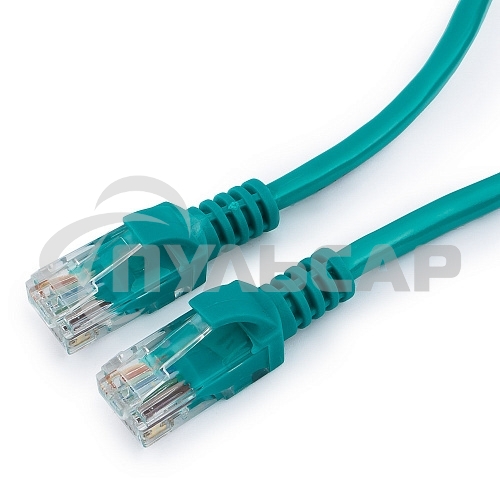 Патч-корд UTP Cablexpert кат.5e, 1м, литой, многожильный (зеленый)