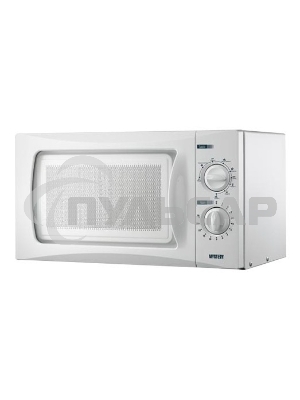 Микроволновая печь Mystery MMW-2009G белый, 20 л, 700 Вт, переключатели - поворотный механизм