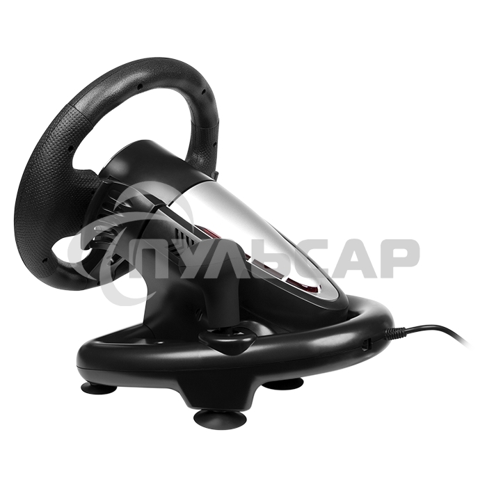Руль SVEN GC-W700 (педали, вибро, скоба, лепестки, АКПП, D-pad, 12 кл, резин. вставки, PC/Xinput)