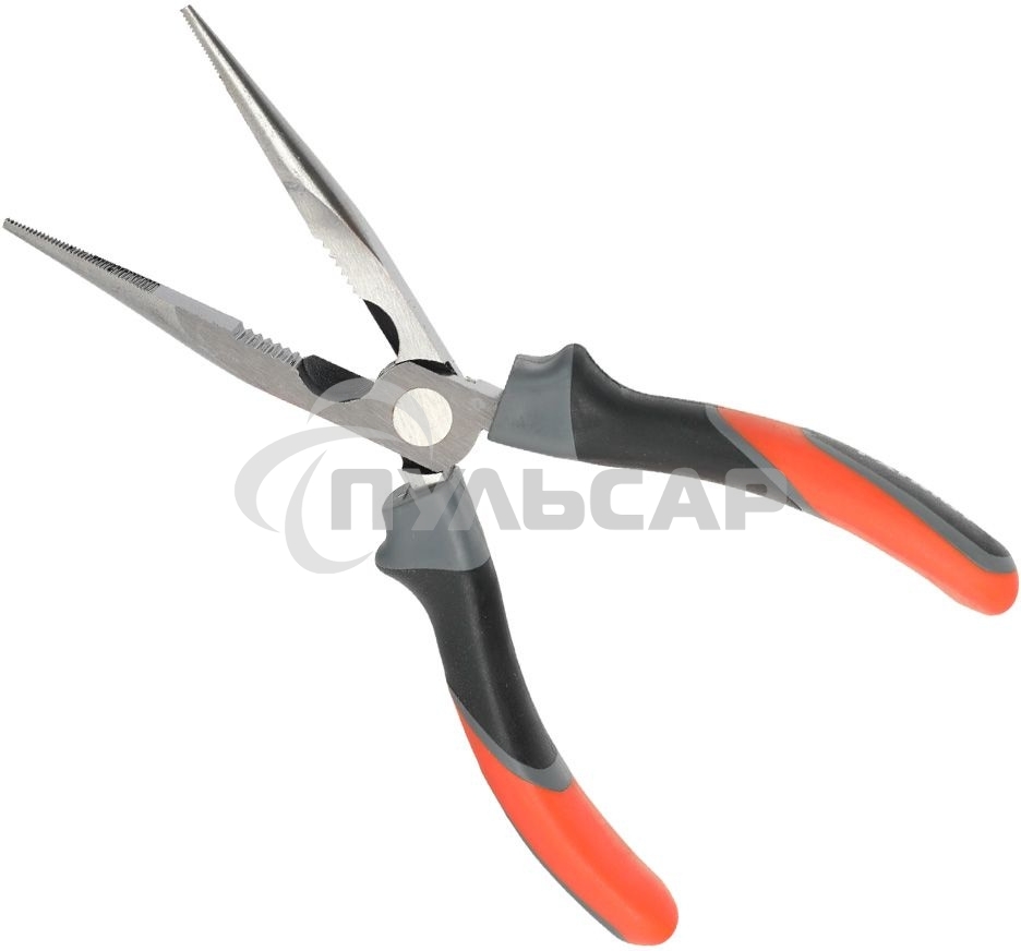 Длинногубцы PATRIOT LNP-200N, трехкомпонентная рукоятка, 200мм