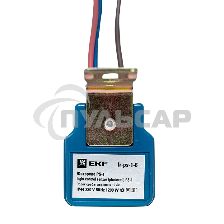Фотореле EKF fr-ps-1-6 PS-1 6А 1200Вт IP44 EKF PROxima