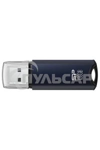 Флешка USB R/W 128 Gb Silicon Power Marvel M02, USB 3.2, черный