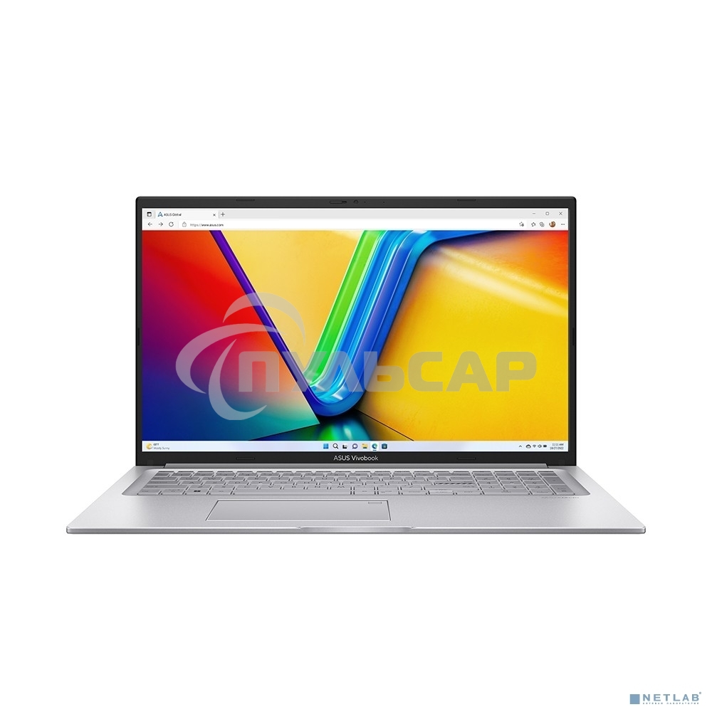 Ноутбук ASUS X1704ZA-AU447 синий 17.3