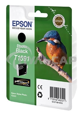 Картридж струйный Epson C13T15914010 фото черный (850 стр) для Epson St Ph R2000