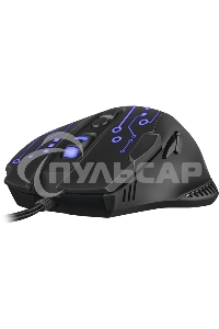 Мышь проводная SVEN RX-G715 черный, 3200 dpi, USB, кнопки - 8