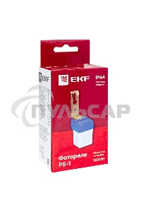 Фотореле EKF fr-ps-1-6 PS-1 6А 1200Вт IP44 EKF PROxima