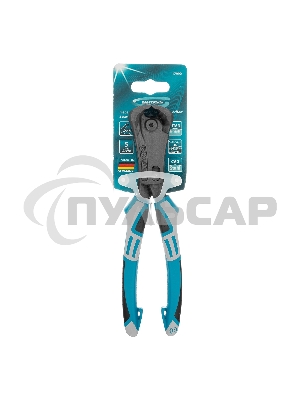 Клещи торцевые усиленные с рычажным механизмом, трехкомпонентные рукоятки, 200 мм Gross