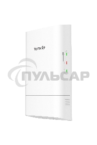 Tenda O1-5G Наружная точка доступа, 5 ГГц, до 867 Мбит/с, внутренняя антенна 1x9dBi, IP65, PoE, LAN 1x100 Мбит/с