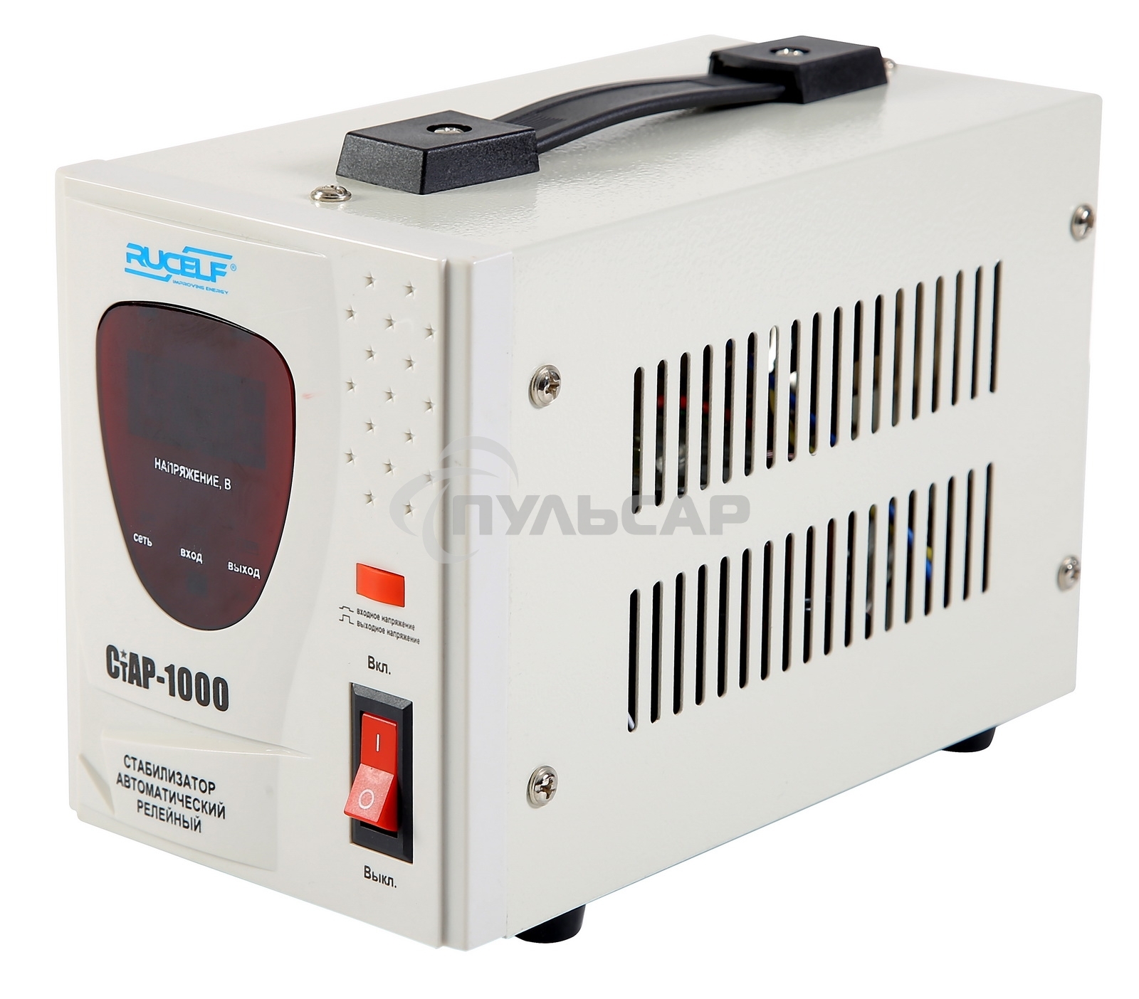 Стабилизатор напряжения Rucelf СтАР-1000 1кВА однофазный белый