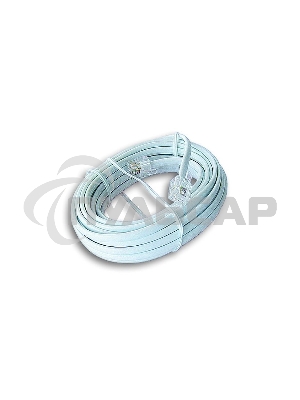 Кабель.телефонный аппарат-розетка TC6P4C-5M, 5 м