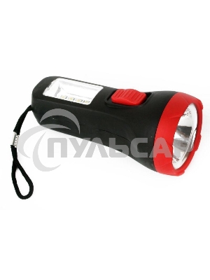 Фонарь LED16014 1 + 4SMD LED 2 реж. 1XR6 пласт блист-пакет Ultraflash 14253