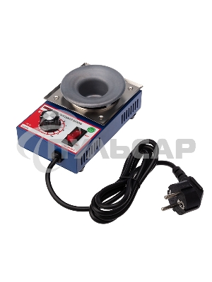 Паяльная ванна Rexant, модель R38F, 100 Вт, ø 38 мм, 200-480 °C, бессвинцовая