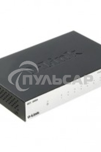 Неуправляемый коммутатор с 8 портами 10/100Base-TX D-Link DES-1008D/(K2A/K3A)RU/J1A/J2A/L2A/L2B