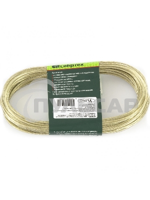 Трос СИБРТЕХ металлополимерный прозрачный ПР-2,0, 47625
