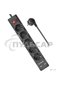 Сетевой фильтр Defender 1.8M DFS 751 5OUTL.