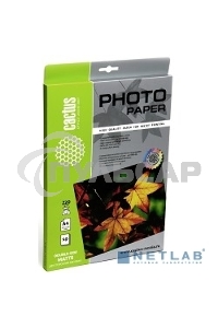 Фотобумага Cactus CS-MA422050DS матовая двусторонняя А4 220 г/м2 50 листов