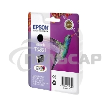 Картридж струйный Epson C13T08014011 черный для Epson St Ph P50/PX660/PX720WD (330стр.)