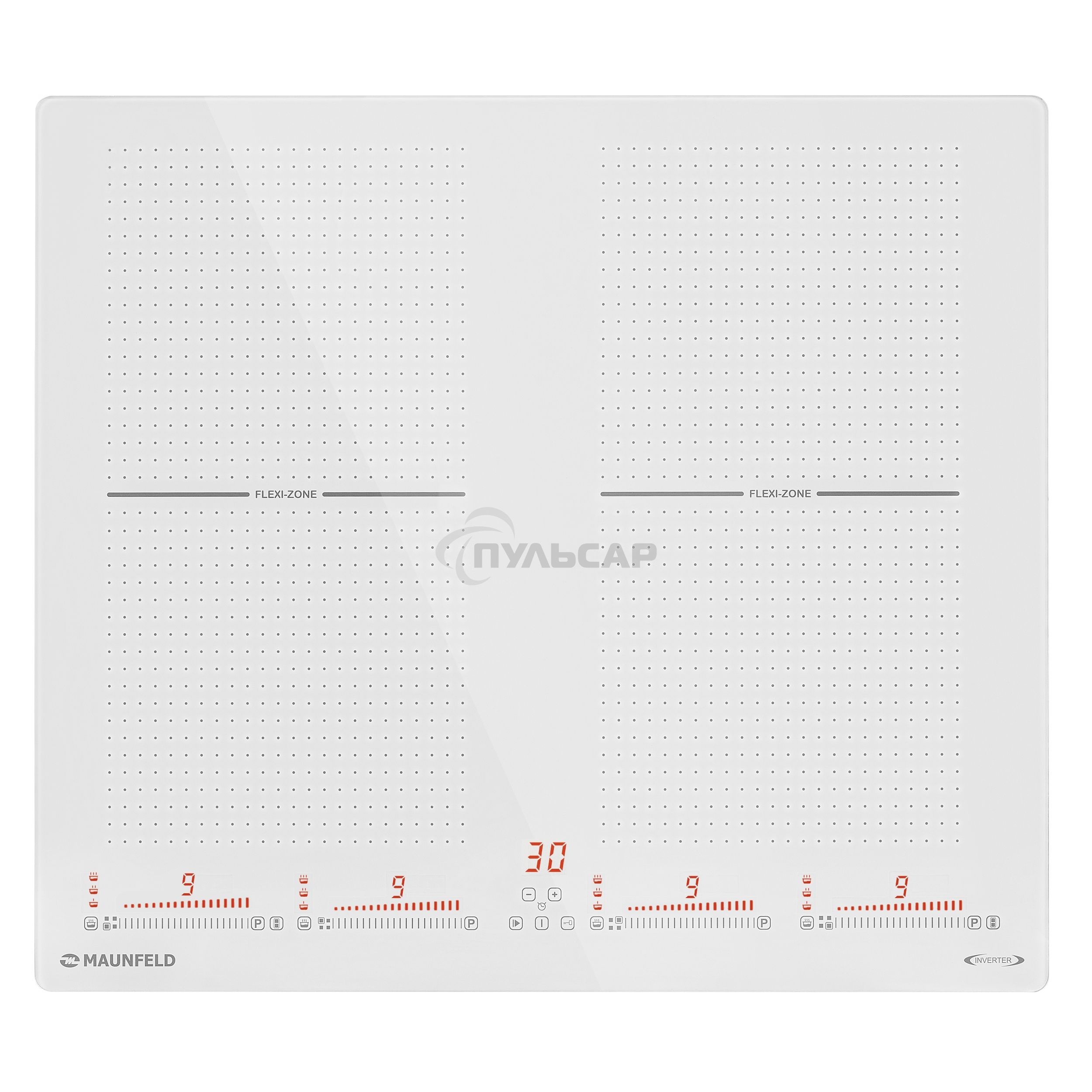 Индукционная варочная панель Maunfeld CVI594SF2WH Inverter
