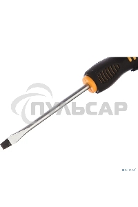 Отвертка шлицевая SL 6х100 мм, двухкомпонентная рукоятка Rexant