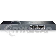 Коммутатор TP-Link SMB TL-SG1016 Коммутатор 16-port Gigabit Switch, 1U 19-inch rack-mountable steel case